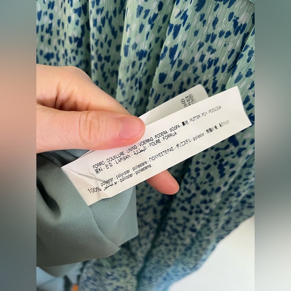 Zara ruffled print dress - Picture 5 of 5